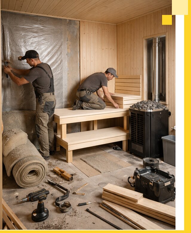 Проекты саун под ключ в Угличе дизайн и строительство