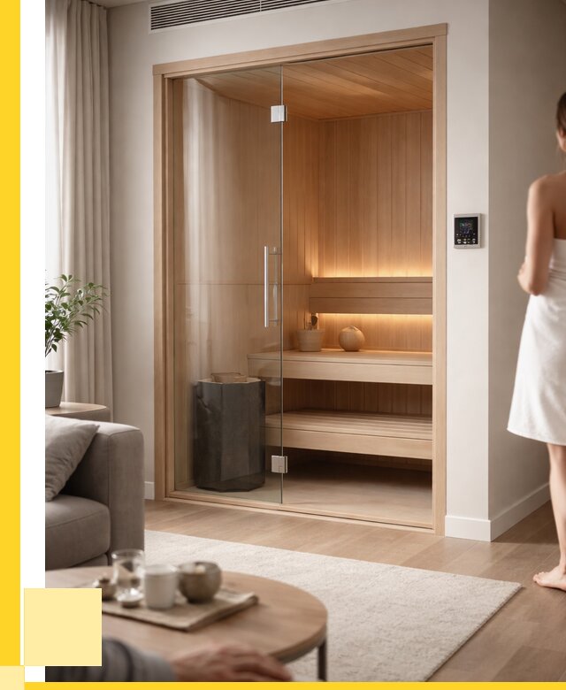 Сауна в квартире под ключ в Угличе от 125040 р. ЭриданГлч