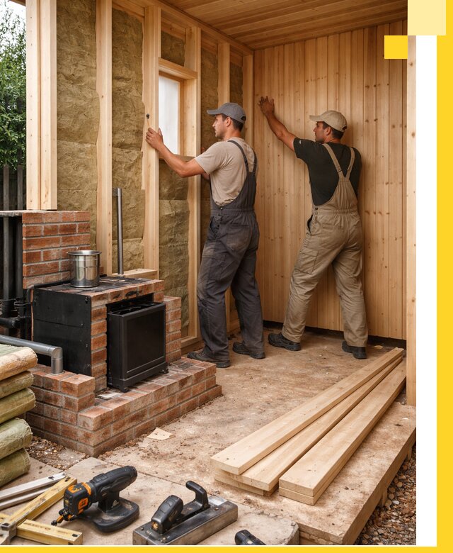 Строительство и установка дачных саун под ключ в Угличе