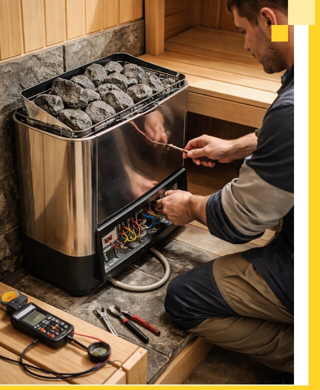 Продажа и установка электрокаменок для саун в Угличе