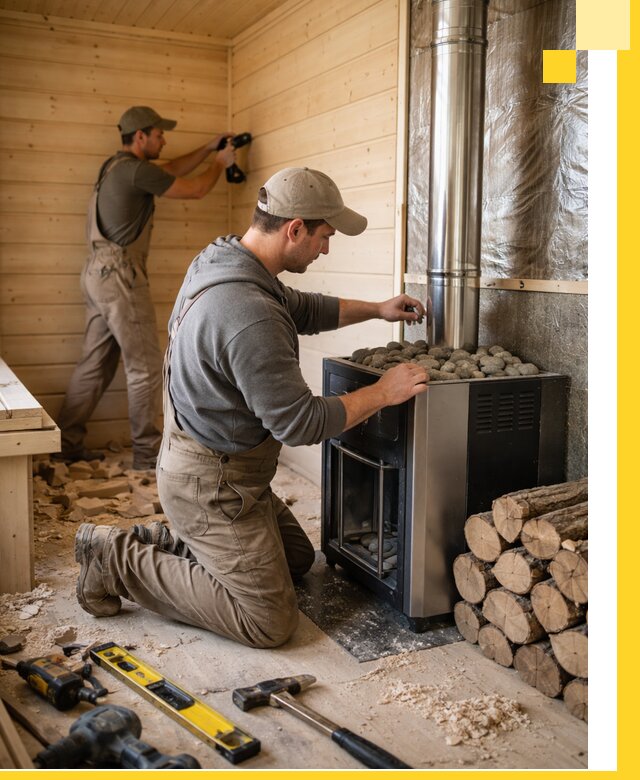 Строительство деревянных бань под ключ в Угличе проекты и монтаж