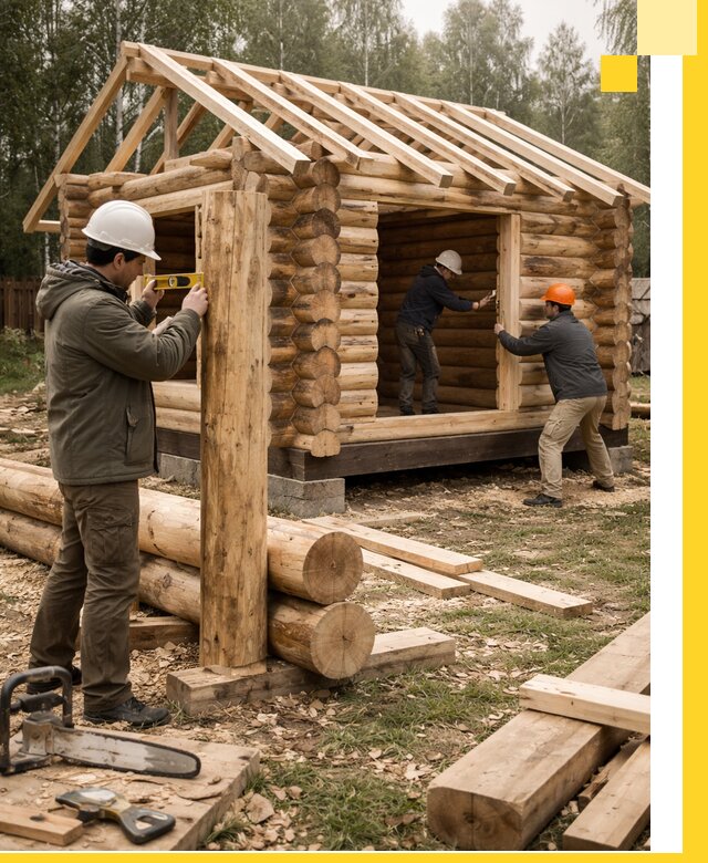 Строительство бань для дачи под ключ в Угличе с доставкой и монтажом