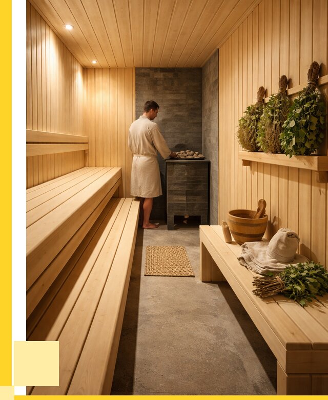 Отделка парной под ключ в Угличе от 364700 р. | ЭриданГлч