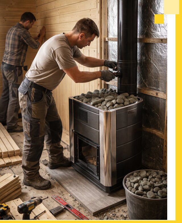 Проектирование и строительство парилок для бани в Угличе под ключ