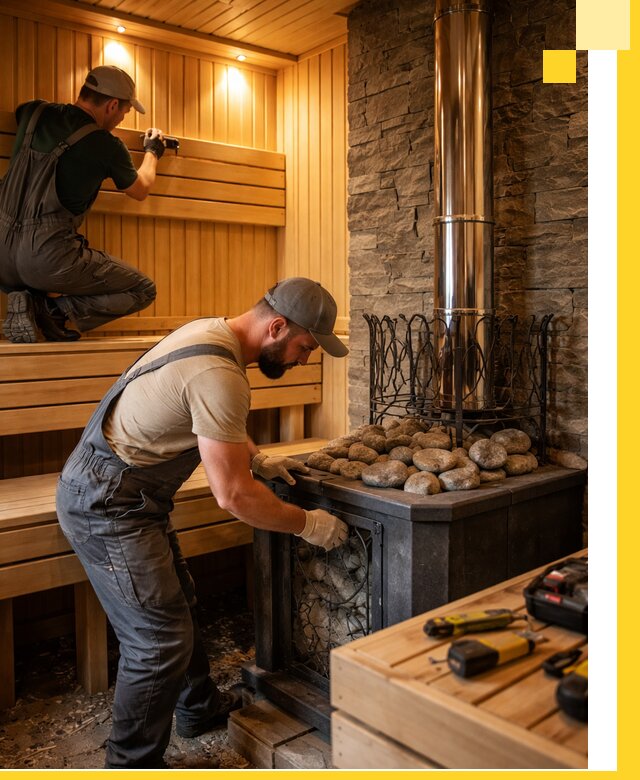 Комплексный дизайн бань, саун и зон отдыха в Угличе