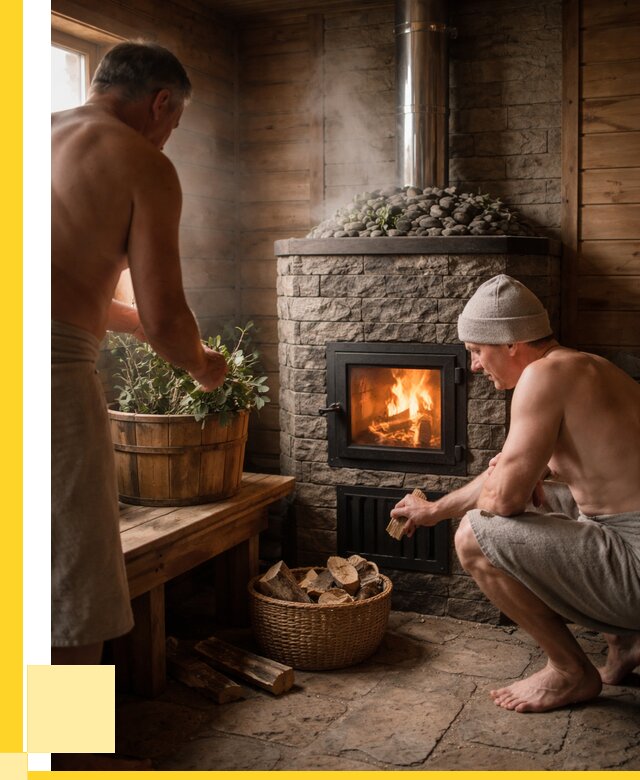 Банные печи под ключ в Угличе от 46890 р. | ЭриданГлч кирпичная