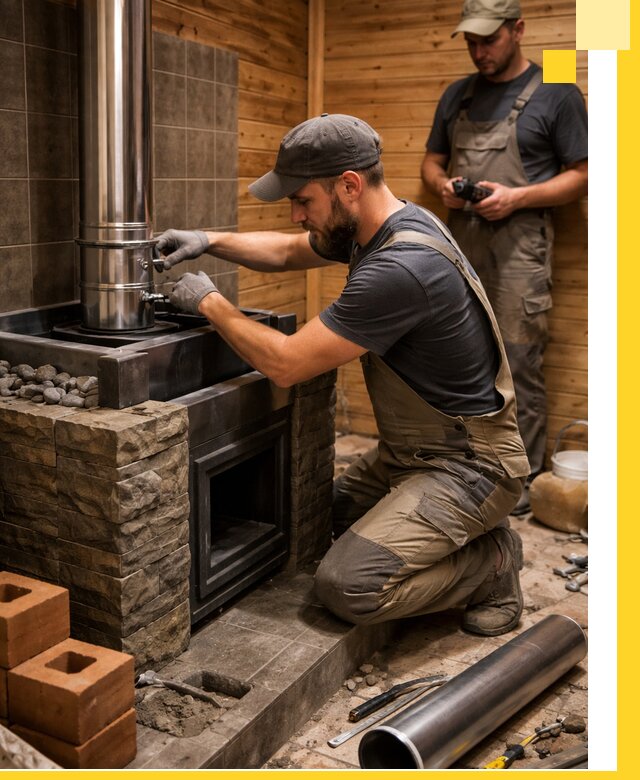 Изготовление и установка банных печей под ключ в Угличе