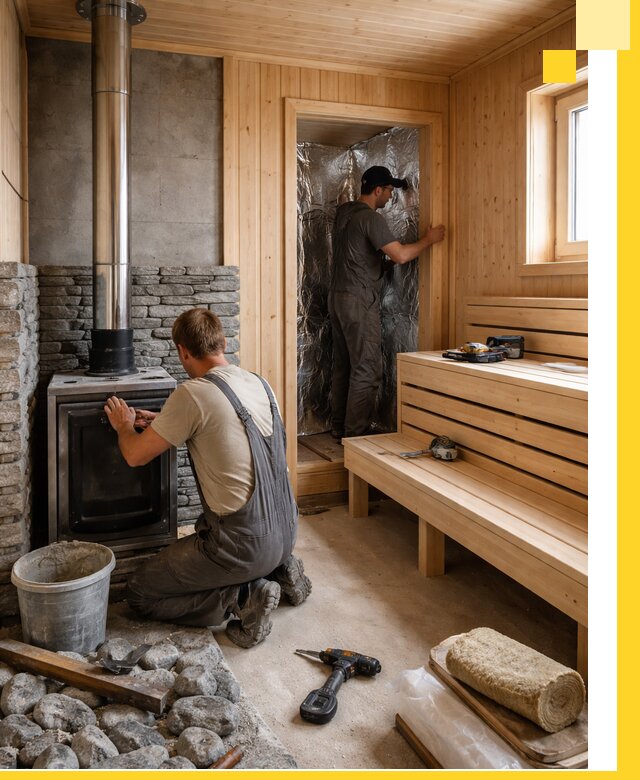 Строительство и изготовление бань под ключ в Угличе