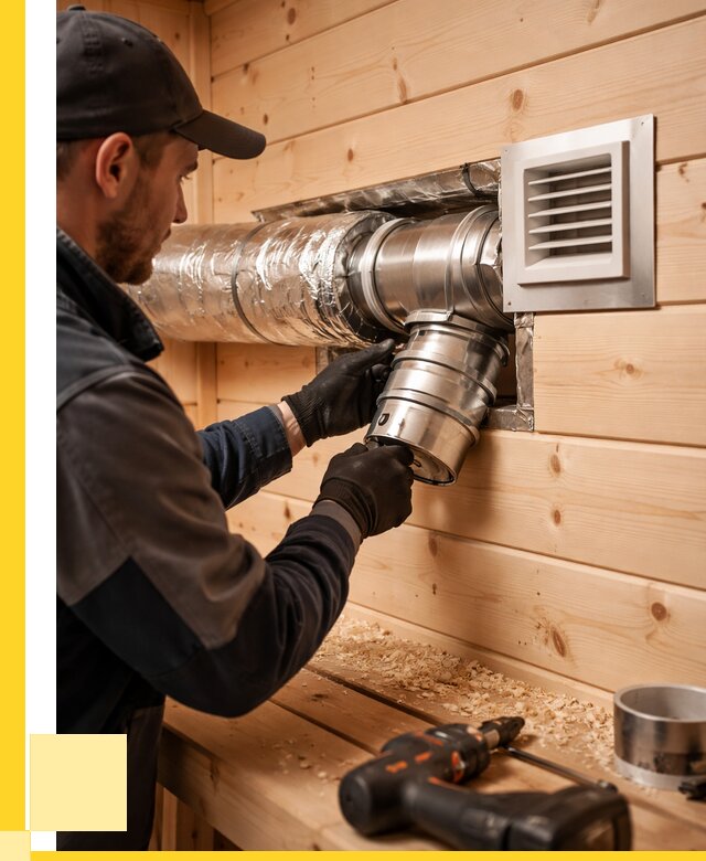 Монтаж вентиляции бани в Угличе от 12504 р. | ЭриданГлч