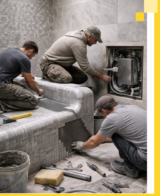 Проекты хамамов под ключ в Угличе и дизайн и строительство