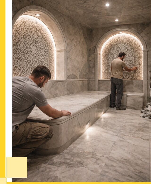 Турецкие бани под ключ в Угличе от 260500 р. | ЭриданГлч