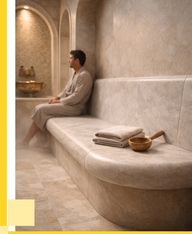 Сиденья для хамама в Угличе под ключ от 12504 р. | ЭриданГлч