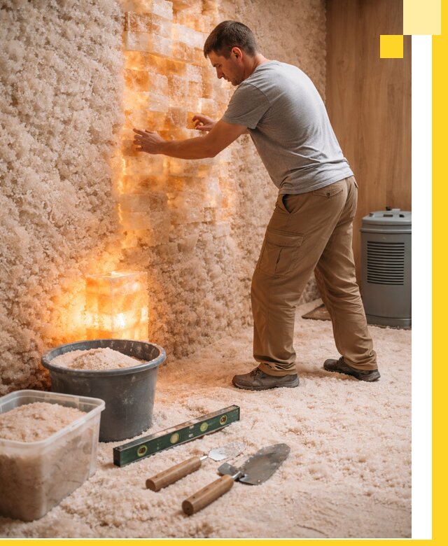 Проектирование и монтаж соляных комнат в Угличе под ключ